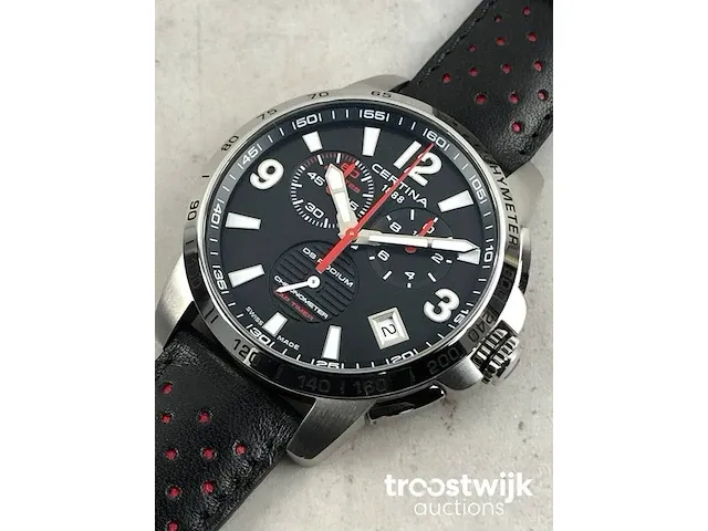 Certina ds podium precidrive chronograph lap timer c0344531605700 herenhorloge - afbeelding 3 van  8