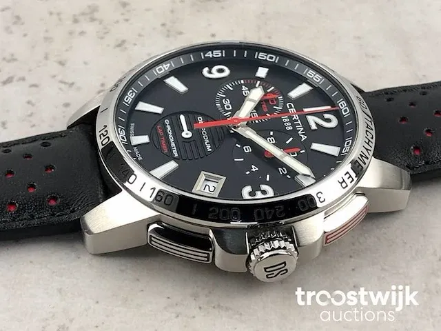 Certina ds podium precidrive chronograph lap timer c0344531605700 herenhorloge - afbeelding 5 van  8
