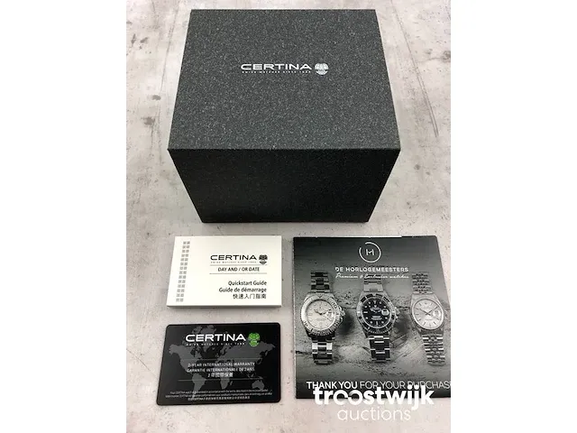 Certina ds podium precidrive chronograph lap timer c0344531605700 herenhorloge - afbeelding 8 van  8