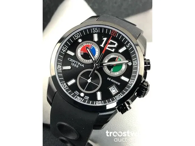 Certina ds rookie chronograph c0164171705701 herenhorloge - afbeelding 1 van  8