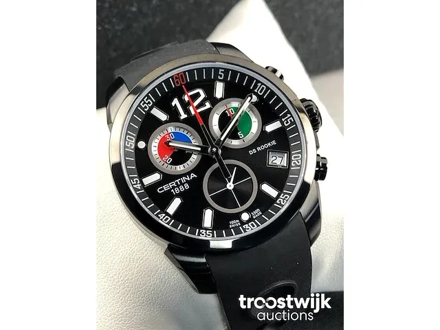 Certina ds rookie chronograph c0164171705701 herenhorloge - afbeelding 2 van  8