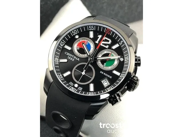 Certina ds rookie chronograph c0164171705701 herenhorloge - afbeelding 3 van  8