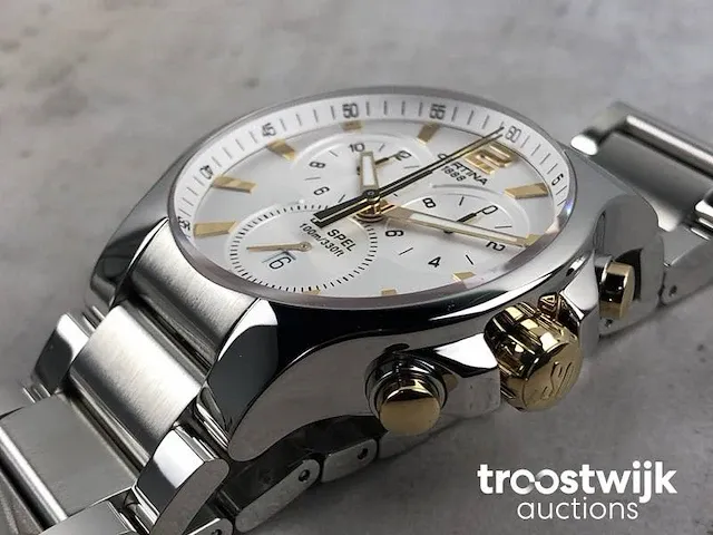 Certina ds spel chronograph c0124172103700 herenhorloge - afbeelding 4 van  8