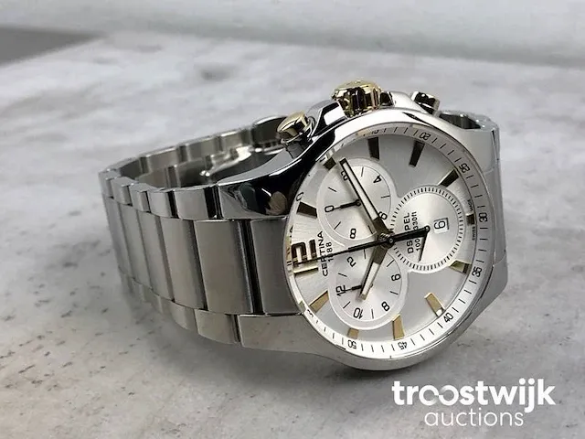 Certina ds spel chronograph c0124172103700 herenhorloge - afbeelding 6 van  8