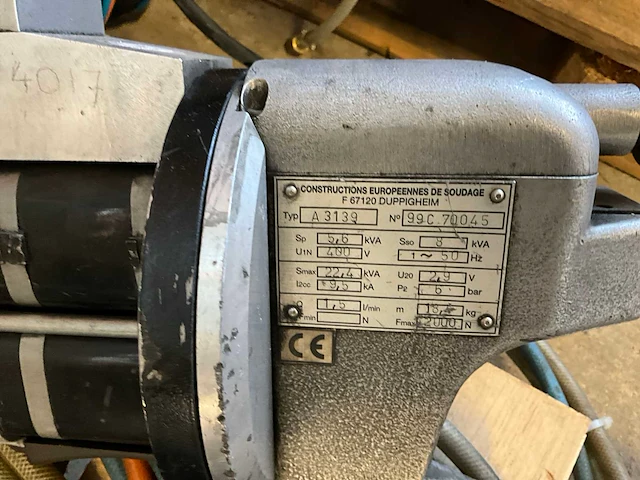 Ces a 3139 puntlasmachine - afbeelding 6 van  8