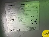 Cesab - b316l - vorkheftruck - 2011 - afbeelding 5 van  14