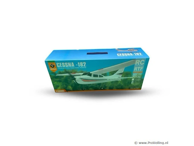 Cessna-182 rc vliegtuig - 2 dozen á 8 stuks - afbeelding 2 van  3
