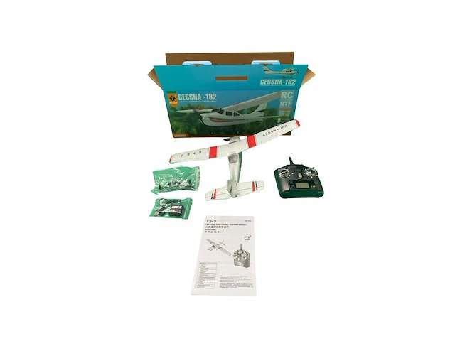 Cessna-182 rc vliegtuig 1 doos á 8 stuks - afbeelding 2 van  7