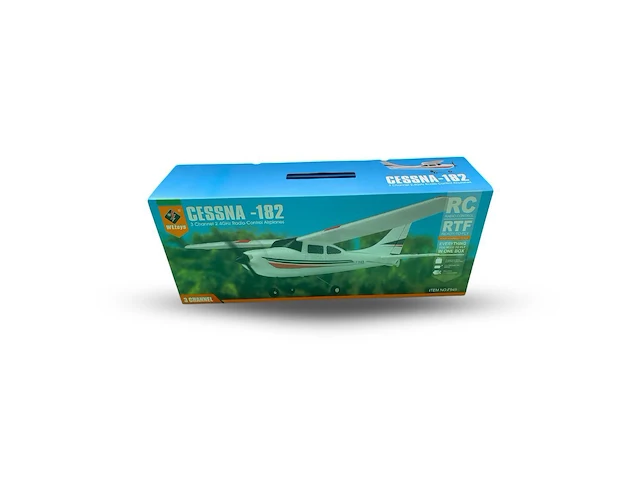 Cessna-182 rc vliegtuig 1 doos á 8 stuks - afbeelding 3 van  7