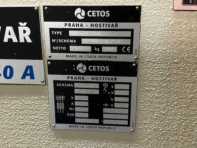 Cetos - bub40 a/300 - rondslijpmachine - 1997 - afbeelding 28 van  30