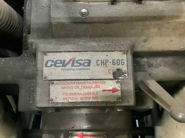 Cevisa chp-60g plaatkantenfreesmachine - afbeelding 4 van  12