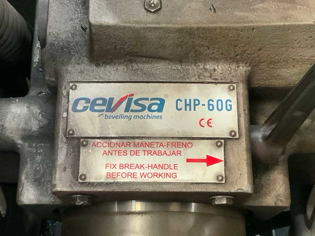 Cevisa chp-60g plaatkantenfreesmachine - afbeelding 6 van  14