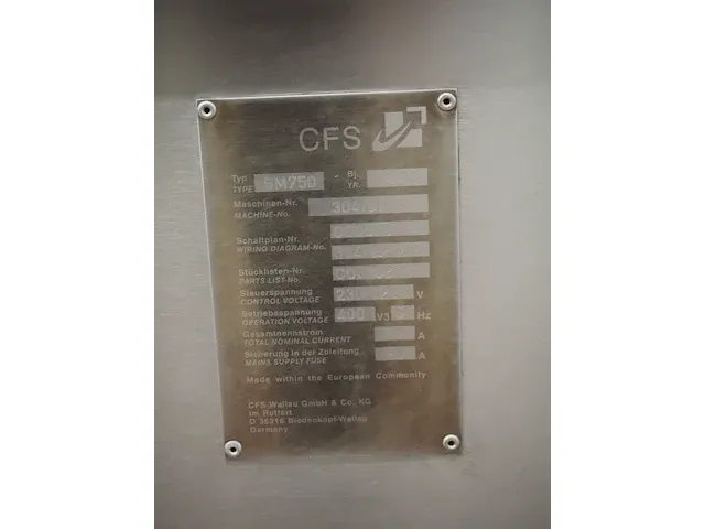Cfs - afbeelding 7 van  20