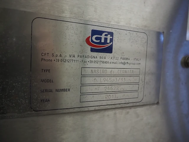 Cft s.p.a. - afbeelding 8 van  8
