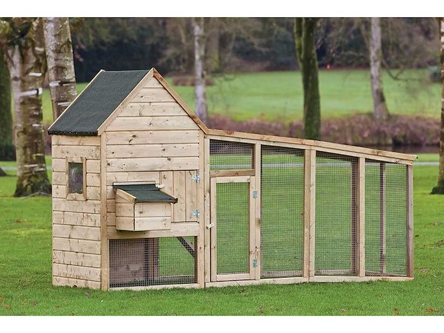 Chabo - kippenverblijf 1000x3000x1700mm - afbeelding 1 van  6