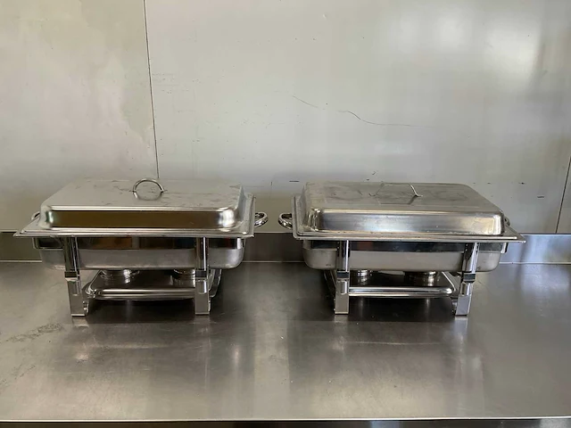 Chafing dish (2x) - afbeelding 1 van  4