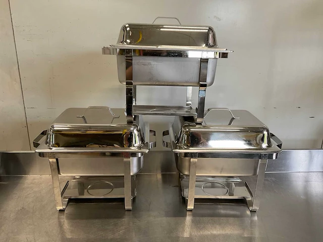 Chafing dish (3x) - afbeelding 1 van  5