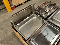 Chafing dish (4x) - afbeelding 2 van  2