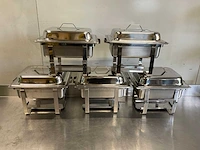 Chafing dish (5x) - afbeelding 1 van  7