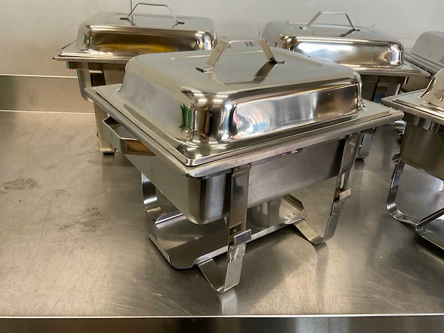Chafing dish (5x) - afbeelding 5 van  7
