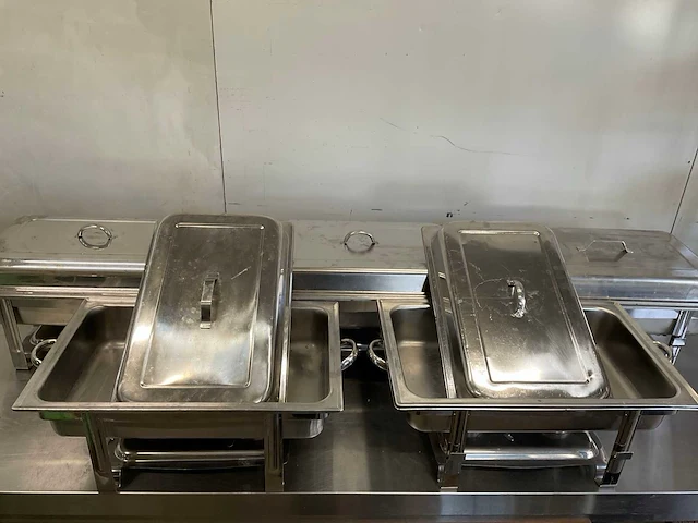 Chafing dish (5x) - afbeelding 5 van  5