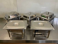 Chafing dish (5x) - afbeelding 1 van  5