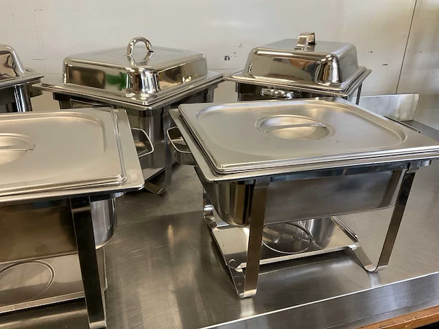 Chafing dish (5x) - afbeelding 3 van  5
