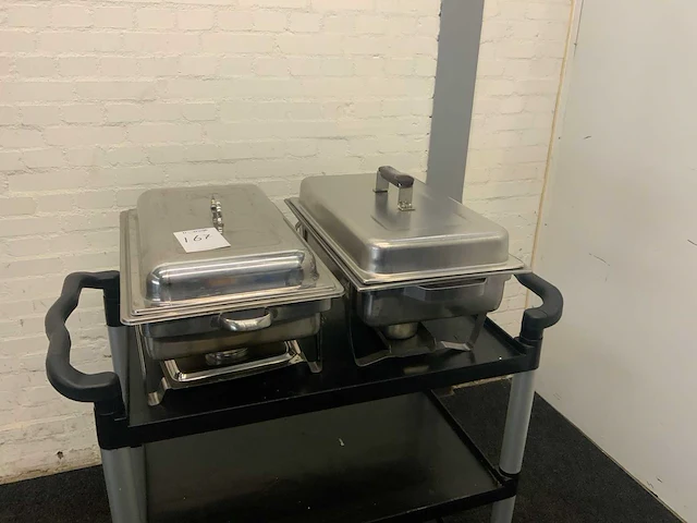 Chafing dish (5x) - afbeelding 1 van  7