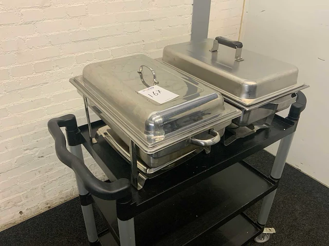 Chafing dish (5x) - afbeelding 4 van  7