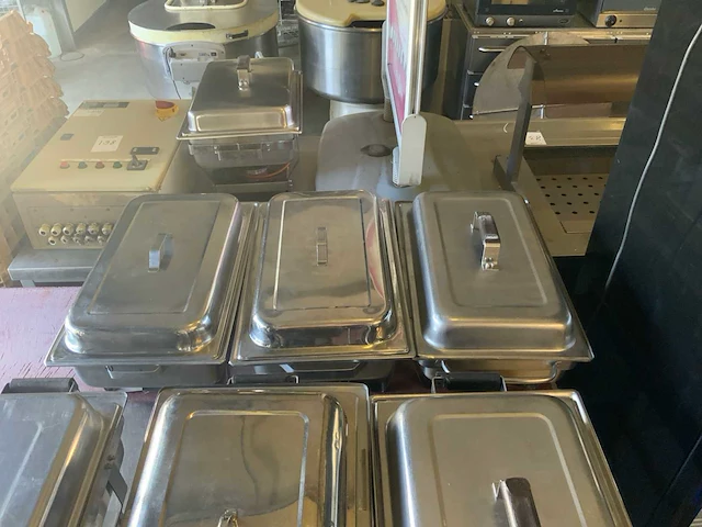 Chafing dish (5x) - afbeelding 7 van  7