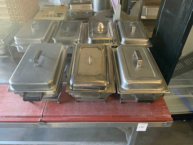 Chafing dish (5x) - afbeelding 7 van  8