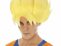 Chaks goku saiyan dragon ball z pruik - afbeelding 1 van  1