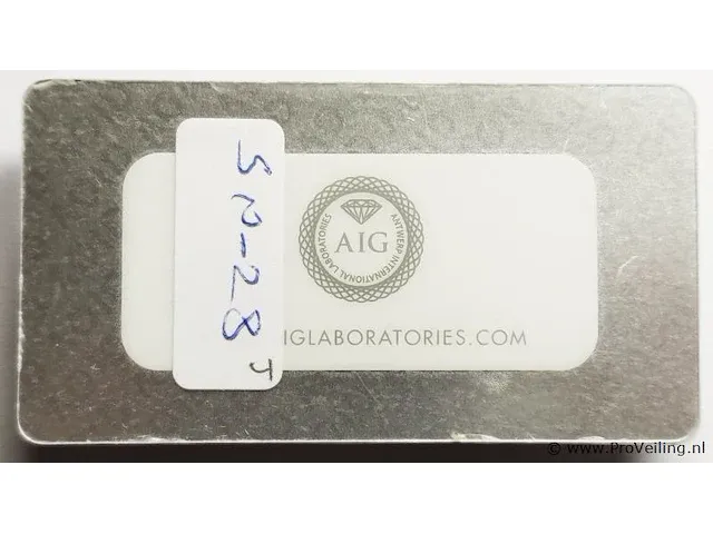 Chalcedony 2.35ct aig certified - afbeelding 2 van  4