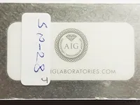 Chalcedony 2.35ct aig certified - afbeelding 2 van  4