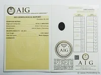 Chalcedony 2.35ct aig certified - afbeelding 4 van  4