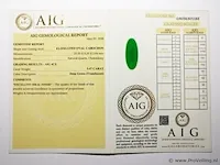 Chalcedony 5.47ct aig certified - afbeelding 4 van  4