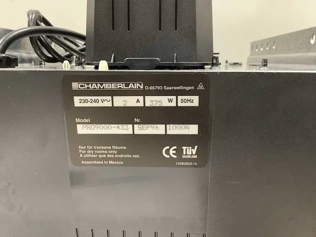 Chamberlain pro 9000 garage opener - afbeelding 3 van  6