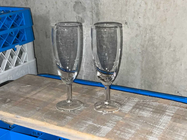 Champagne flute (215x) - afbeelding 1 van  2