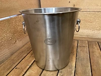 Champagne glazen met rvs koeler (85x) - afbeelding 4 van  5
