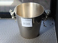Champagnekoeler met hoogte 20 cm. - afbeelding 1 van  2