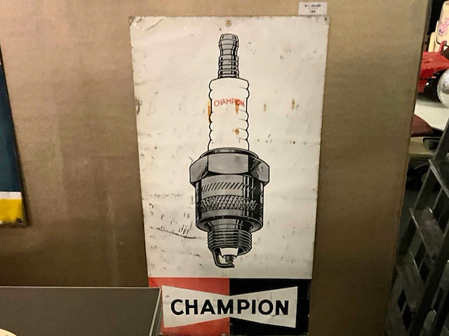 Champion reclamebord - afbeelding 2 van  2
