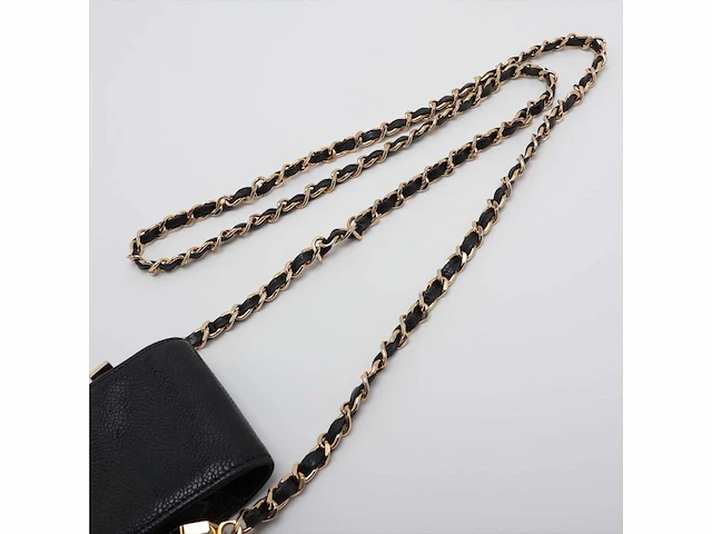 Chanel - timeless/classique -kaviaar leren schoudertas - afbeelding 3 van  9