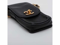 Chanel - timeless/classique -kaviaar leren schoudertas - afbeelding 4 van  9