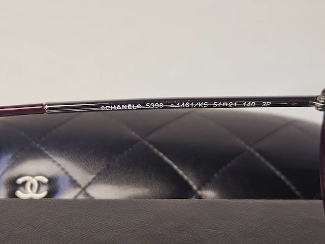 Chanel bril dames - nieuw full set - afbeelding 7 van  8