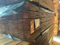 Channelsiding bruin geïmpregneerd 3000x127x18mm (120x) - afbeelding 4 van  4