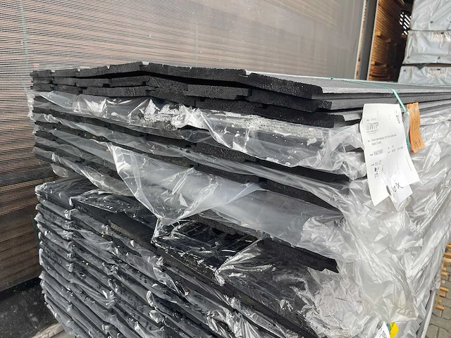Channelsiding zwart gecoat 3000x140x18mm (102x) - afbeelding 3 van  3