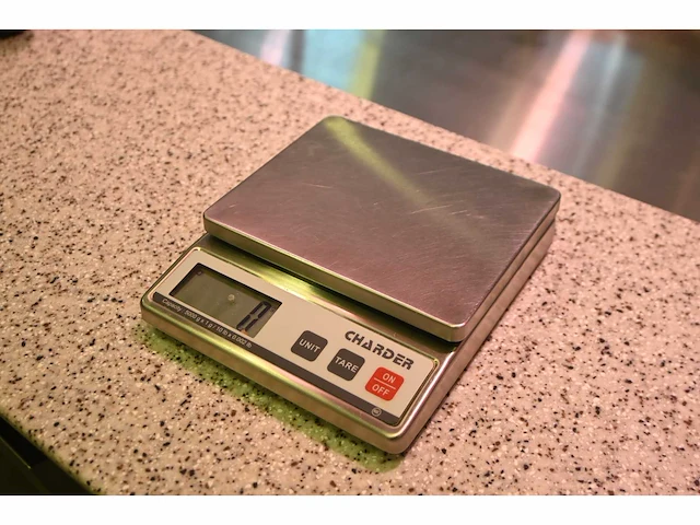 Charder r210 digitale rvs weegschaal - afbeelding 2 van  3