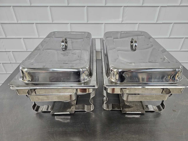 Chaving dish (2x) - afbeelding 1 van  3