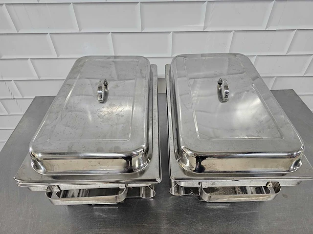 Chaving dish (2x) - afbeelding 2 van  3