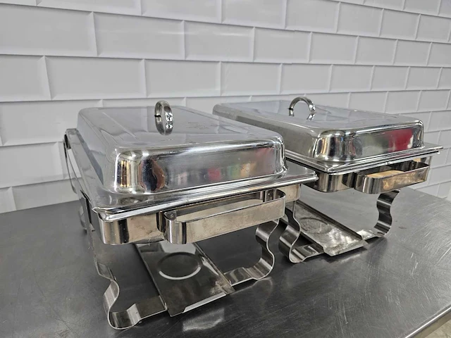 Chaving dish (2x) - afbeelding 3 van  3